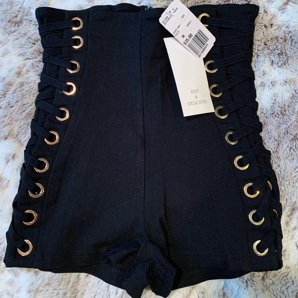 “Hot & Delicious” High Waisted Shorts
